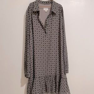 Grey colour dress